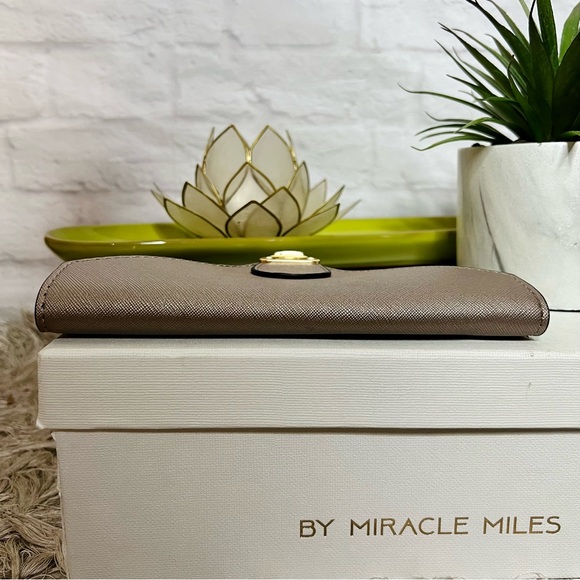 Metallic Taupe Clutch - Picture 8 of 11